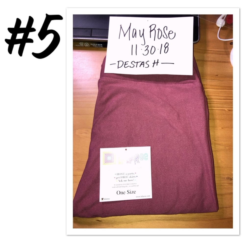 NEW Lularoe OS Solid Leggings MAUVE
